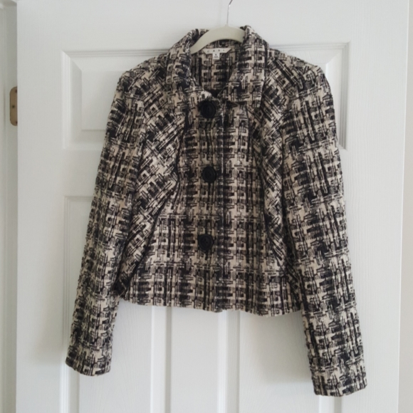 CAbi Corporate Blazer Tweed Boucle Jack - Picture 2 of 9